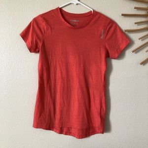 Reebok coral workout tee! Barely worn!